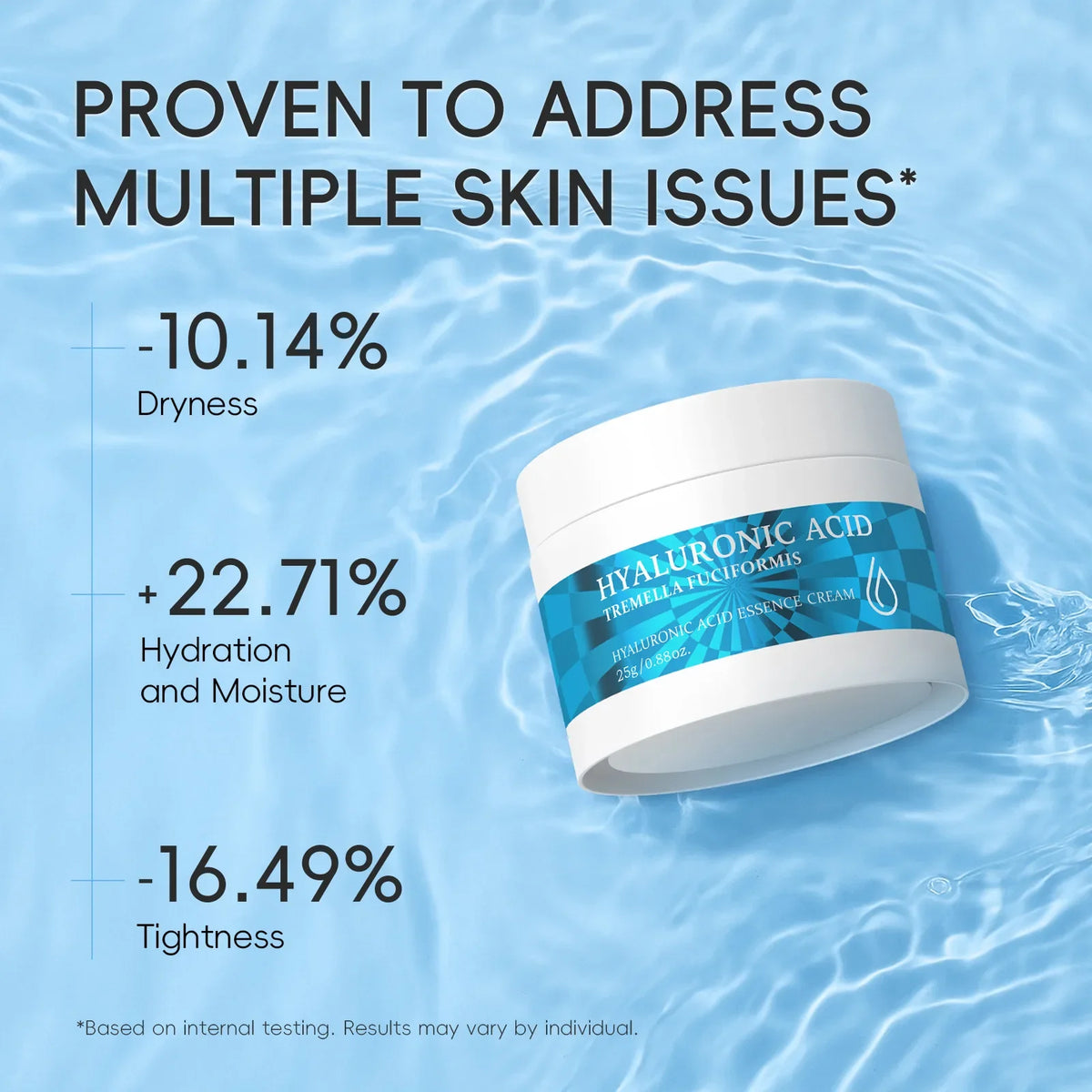 LAIKOU Hyaluronic Acid Cream 25g – Lightweight Face Moisturizer Face Moisturizer Cream HIP