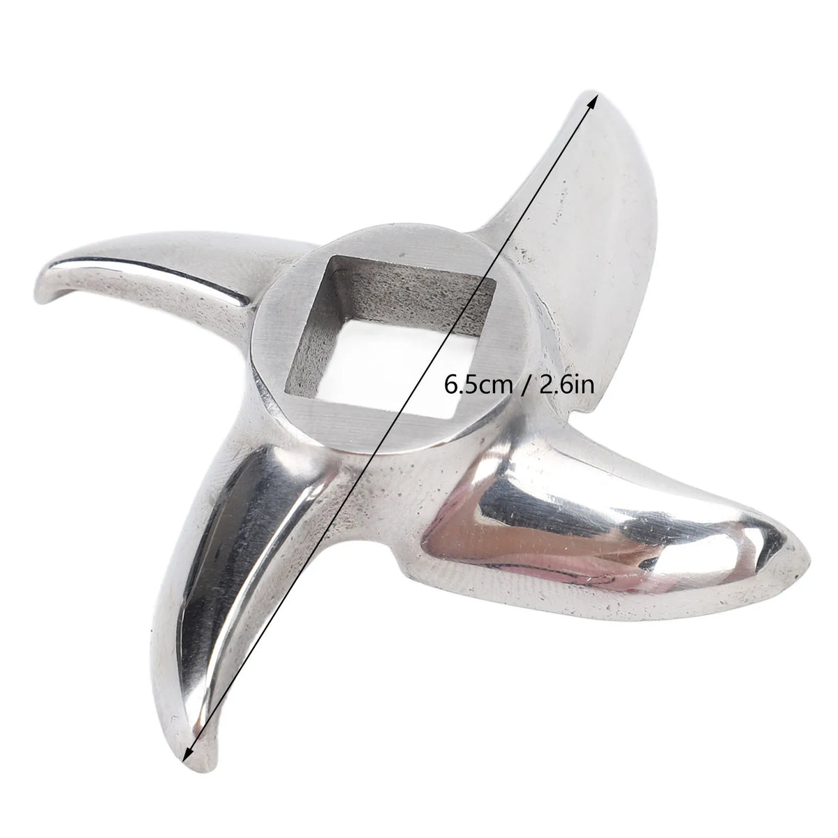 Meat Grinder Blade Meat Grinder Blade Stainless Steel Knife Cutter Replacement for Grinders Food Meat Grinding Accessories HIP