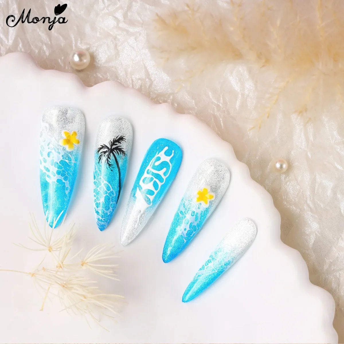 8 Colors Nail Poke Art Glue Lace Hole Bubble Wave Ocean White Black Colorful Nail Hollow Painting Gel Soak Off Varnish UV LED HIP