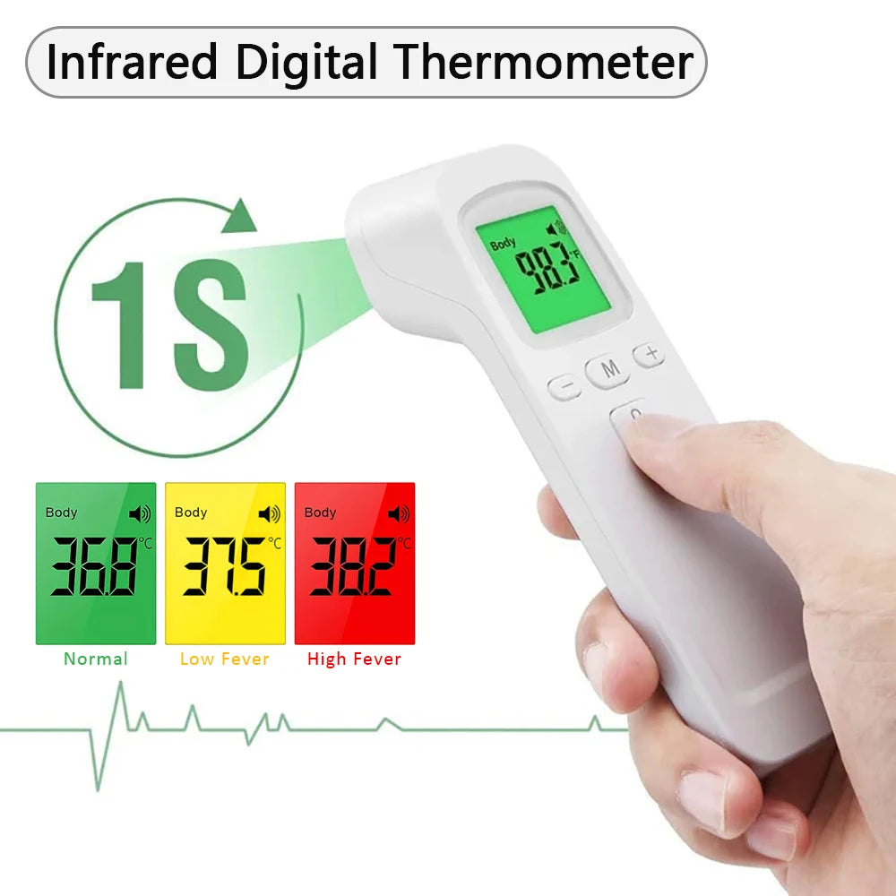 IR Thermometer & Finger Pulse Oximeter Home Monitoring Kit Health Monitoring Kit HIP
