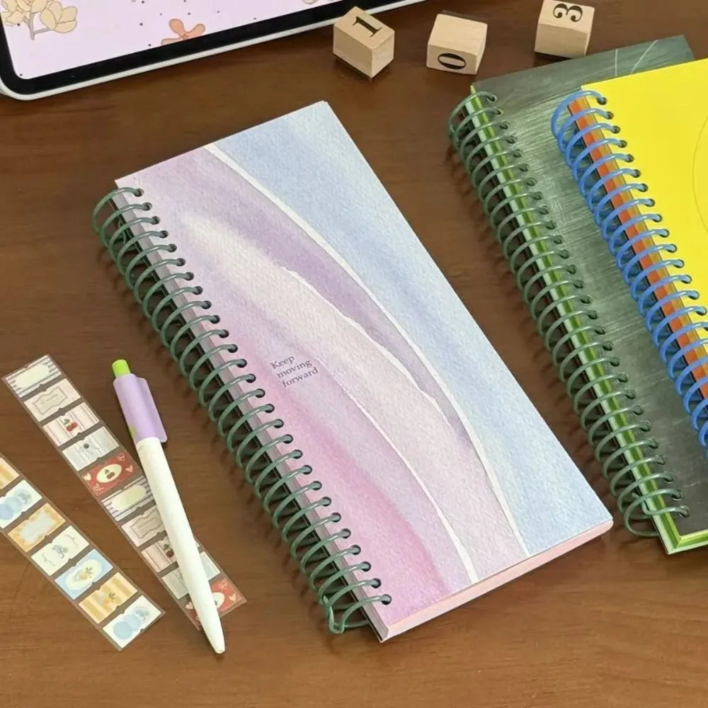Colorful Hardcover Coil Notebook – Planner & Notepad Spiral Notebook HIP Type C