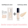 HISYI Moisturizing Liquid Foundation – Natural Blemish Coverage Liquid Foundation HIP 01 set