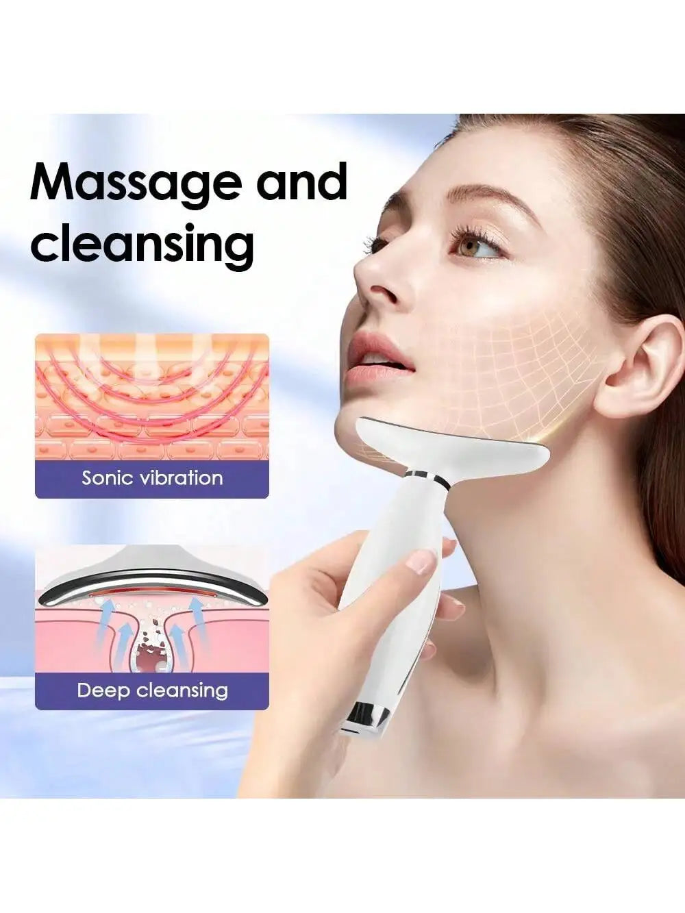 High-Frequency Portable Facial Massager – Skin Tightening Facial Massager Device HIP