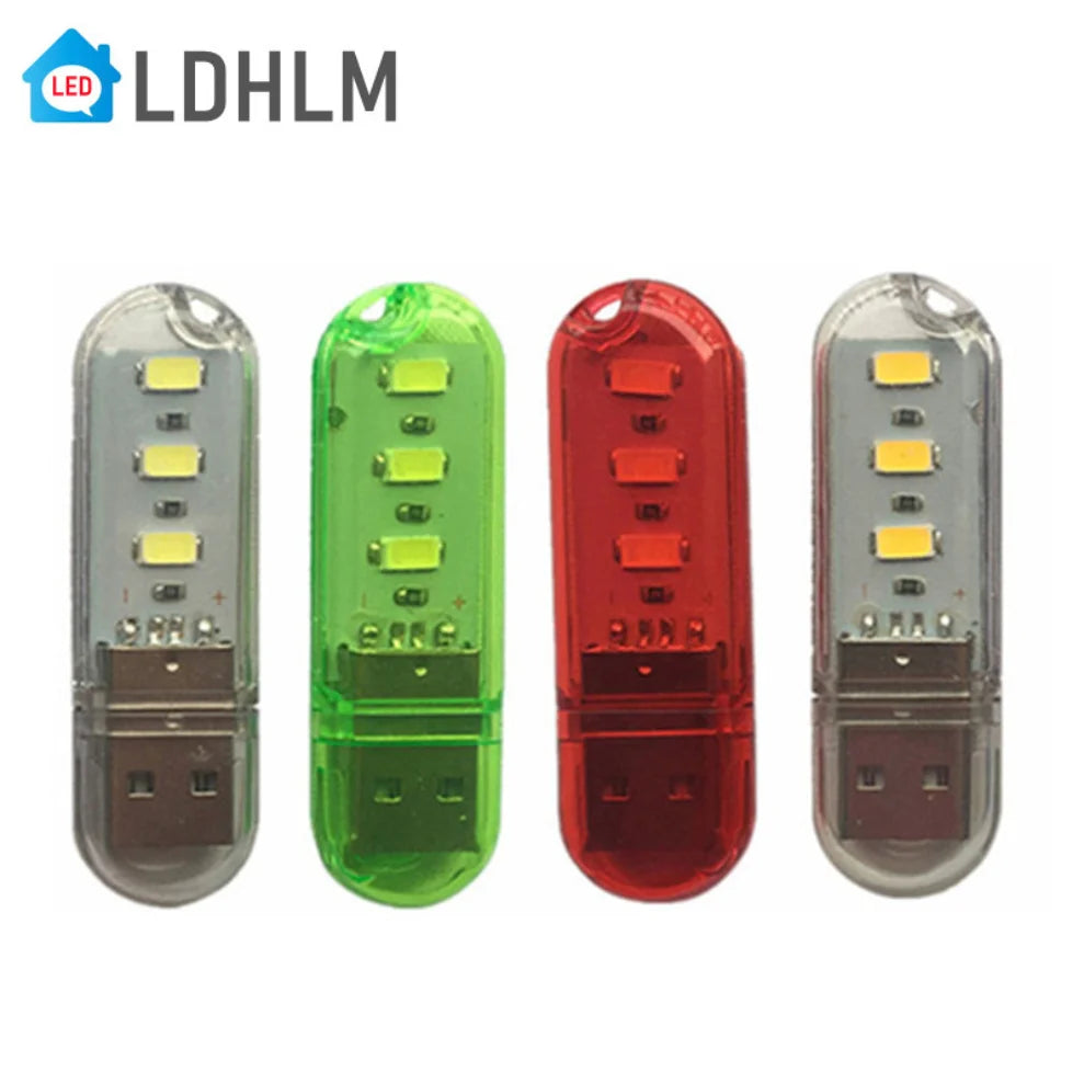 LDHLM Mini USB LED Night Light – Reading & Laptop Lamp USB LED Night Light HIP