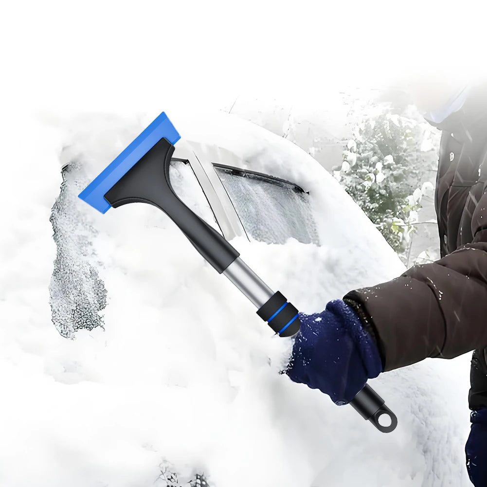 Extendable Aluminum Ice Scraper & Snow Brush for Car Windows Car Ice Scraper HIP
