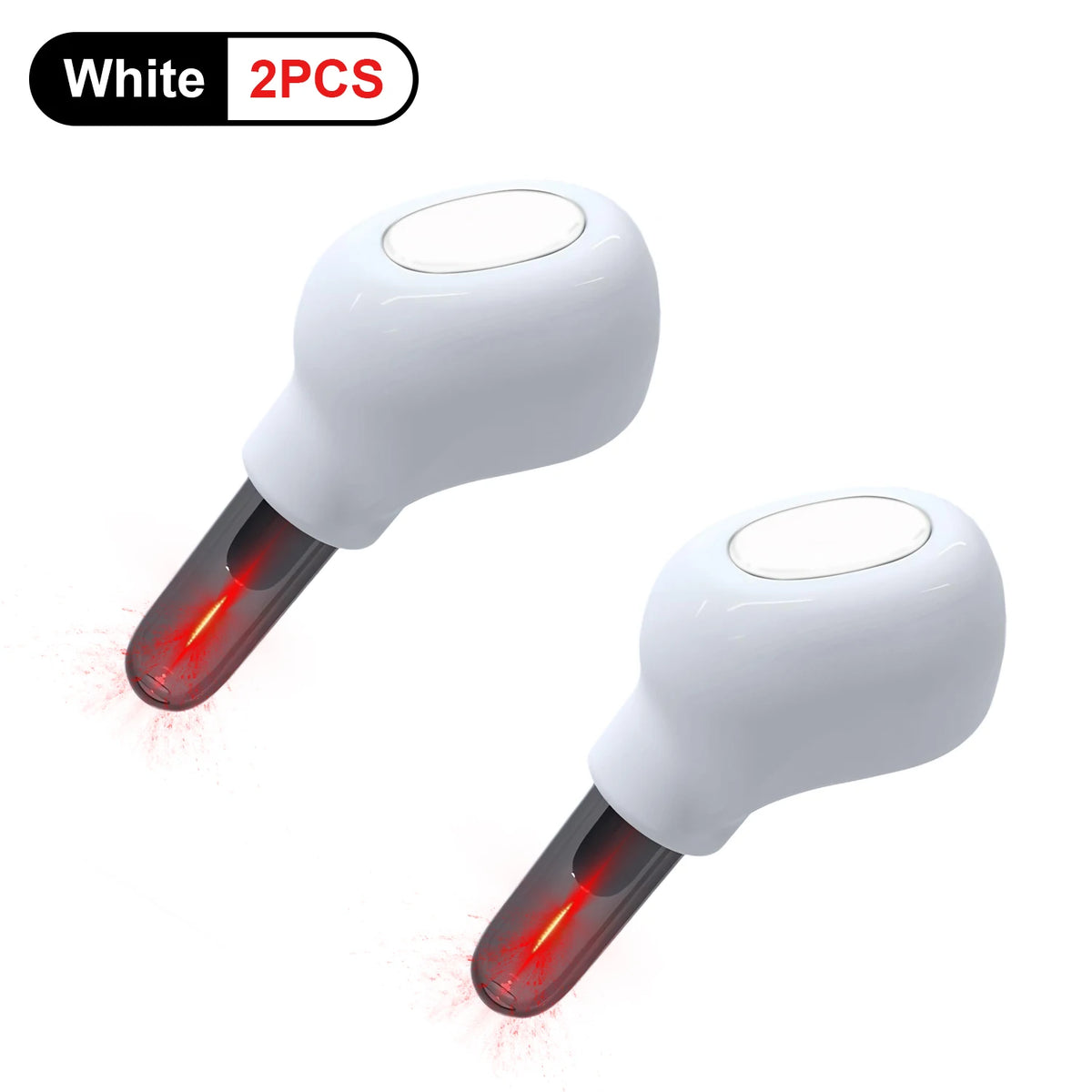 650nm Red Light Ear & Nasal Laser Therapy Device Laser Therapy Device HIP White--2PCS