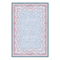 Soft Non-Slip Machine Washable Area Rug – Leopard & Floral Plush Area Rug HIP GU6630-YZ 80x120cm