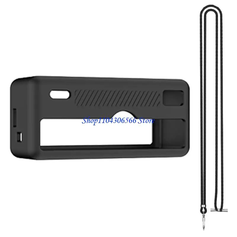 Silicone Case for Charmera Keychain Digital Camera | 7 Colors Camera Protective Case HIP Black CN