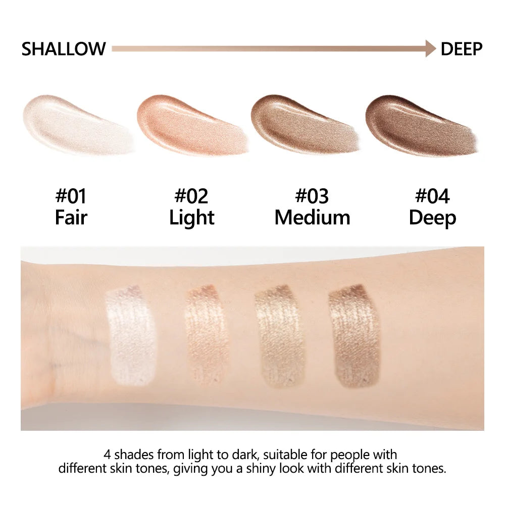 Lumi Glotion Foundation Natural Glow Enhancer Illuminating Highlighter Bronzer Drops Sun Kissed Radiance Makeup Cosmetics HIP