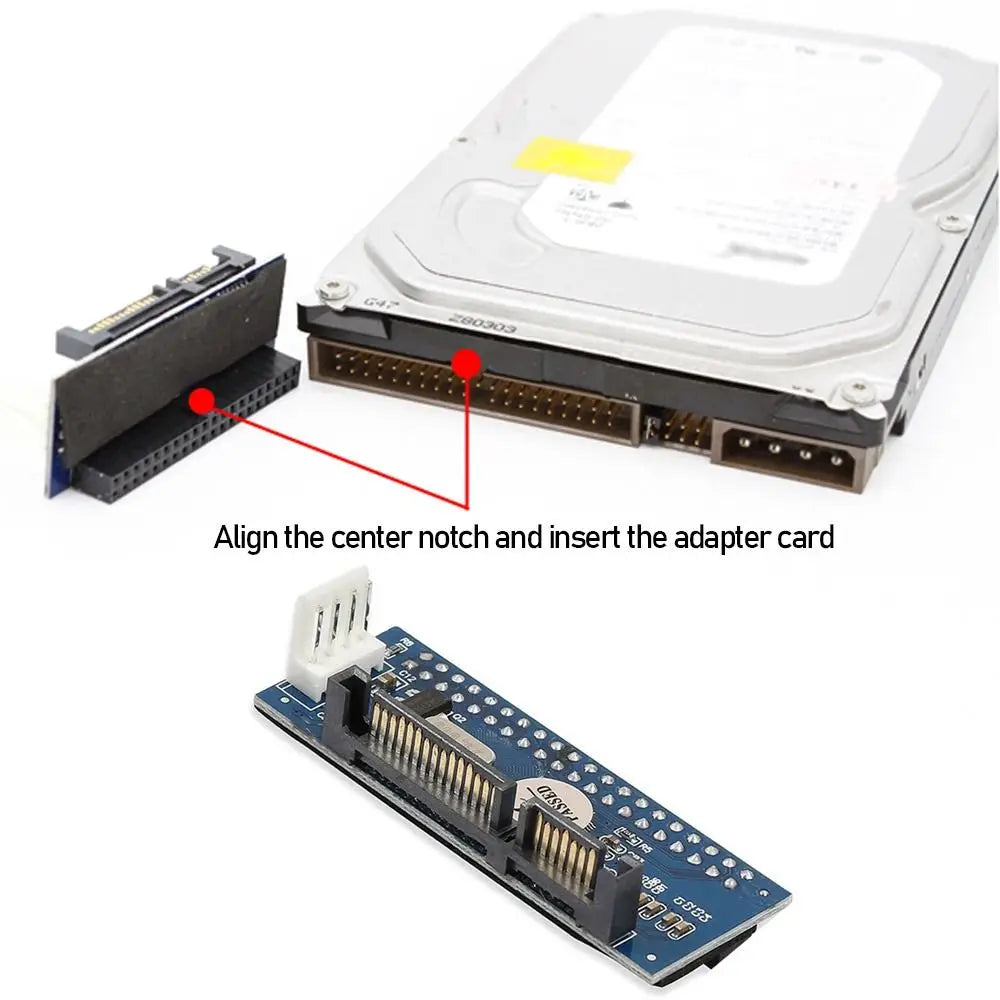 IDE to SATA Adapter Card – 3.5" HDD Converter | HIP IDE to SATA Adapter HIP