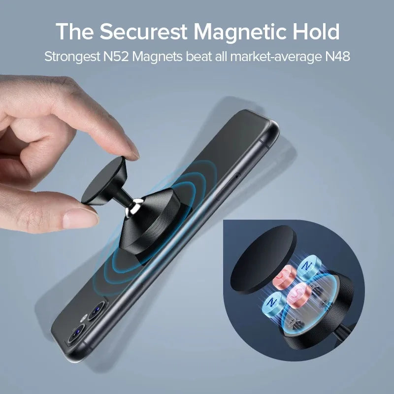 Magnetic Car Phone Holder – Universal Mount for iPhone & Android Car Phone Mount HIP