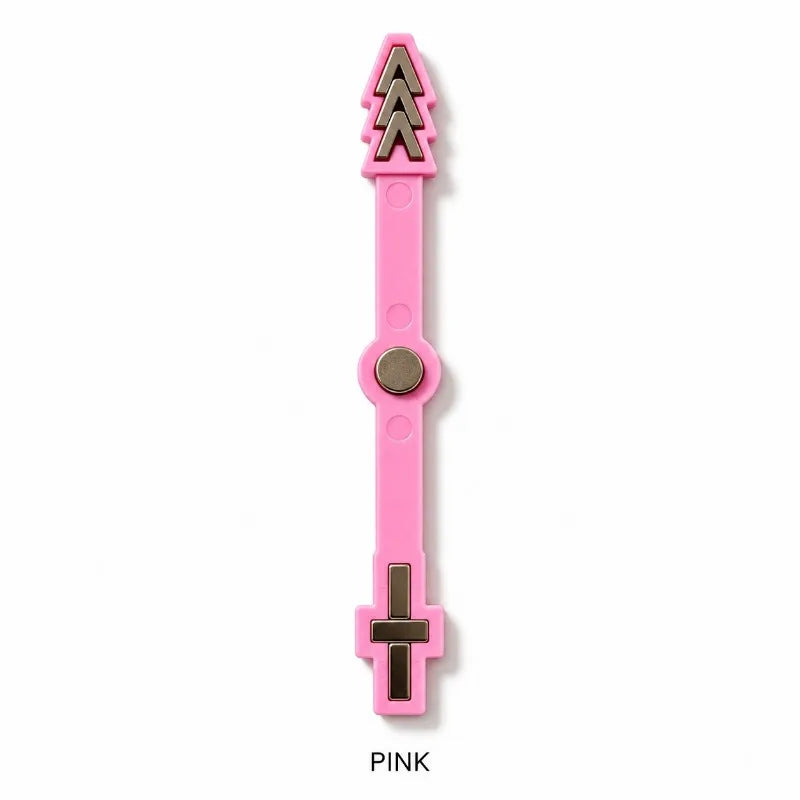 Christmas Tree Cat Eye Magnetic Nail Art Tool Strong Magnet Stick Gel Polish Velvet Cat Eye Line Halo Grid Effect DIY Manicure HIP Pink