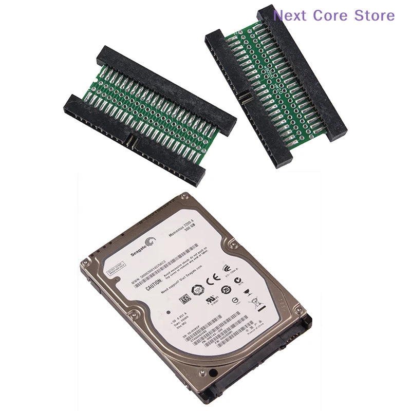 44-Pin 2.5" IDE Male-to-Male Hard Drive Adapter Card Hard Drive Adapter HIP