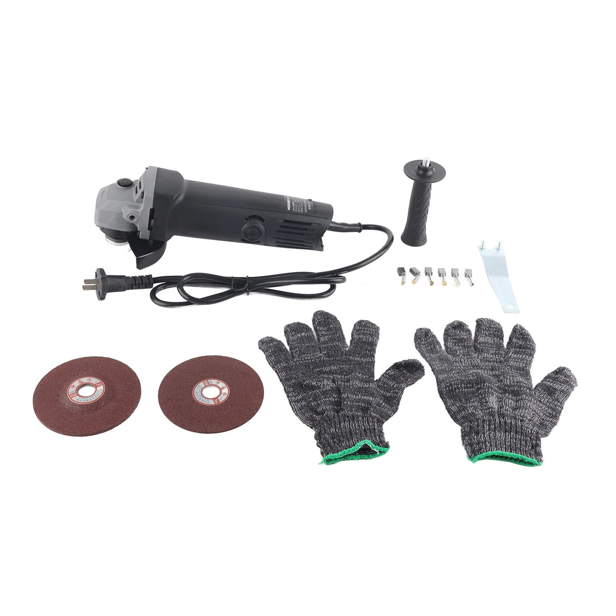 Angle Grinder Adjustable Speed High Power Polisher Grinding Polishing Machine for Operation Angle Grinder Angle Grinder Machine HIP as picture 220V-240V EU Plug