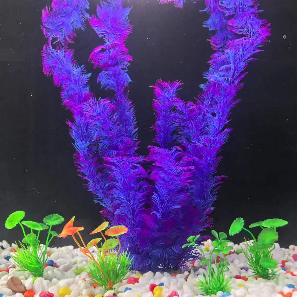 38cm Simulation Aquatic Plants Fish Tank Decorations Underwater Water Grass Landscaping Plants Aquarium Accessories Ornaments HIP