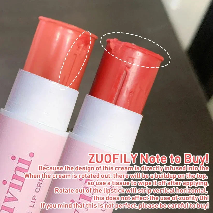 Jelly Tinted Lip Balm Moisturizing Colored Lip Stains Hydrating Waterproof Lipstick Gloss Base Pumpler Lip Care Primer Cream Set HIP