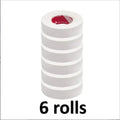 Colorful Eyelash Extension Tape Rolls | Soft Micropore Lash Tape Lash Extension Tape HIP C525-White-6pcs