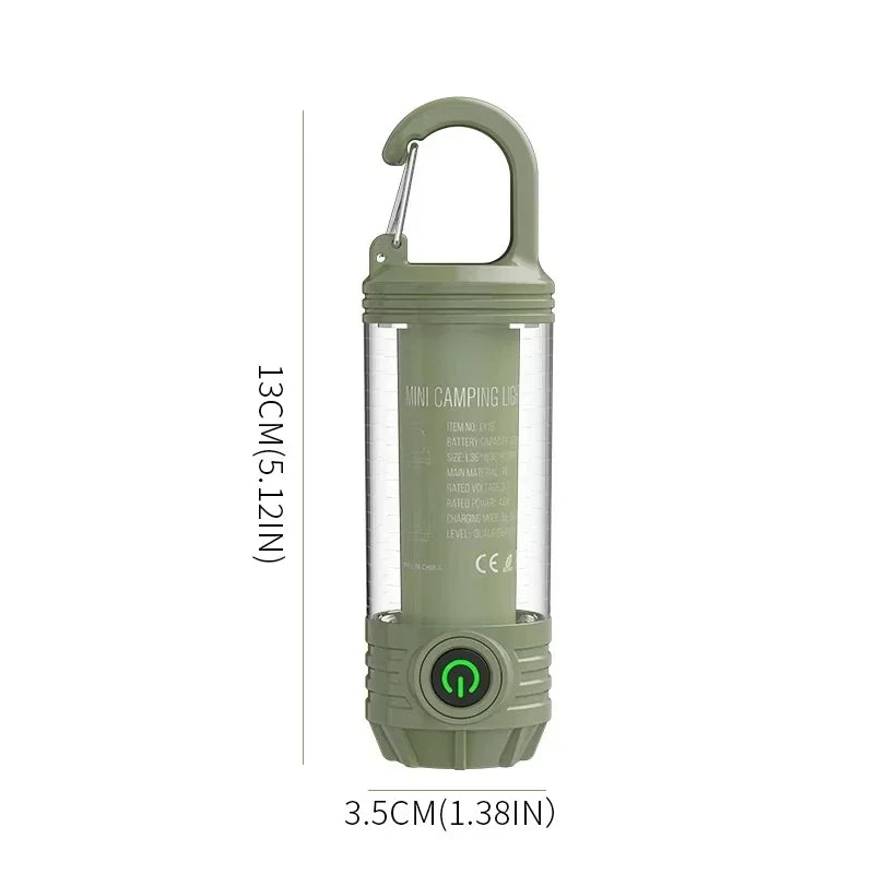 ESMARTER Rechargeable LED Camping Lantern & Flashlight Camping Lantern Flashlight HIP