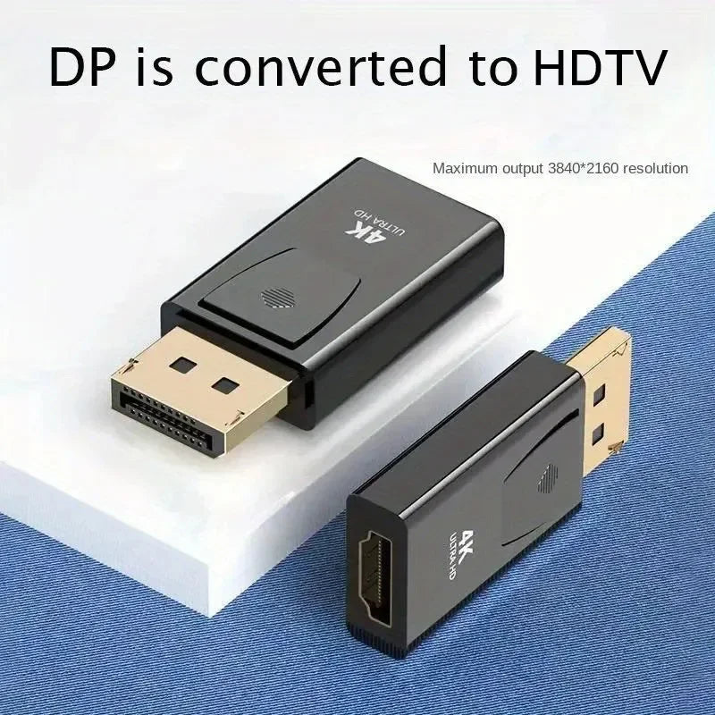 4K DisplayPort to HDMI Adapter Converter | OLPAY Display Adapter HIP