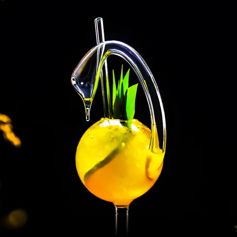Swan Shaped Cocktail Glass 180ml – Novelty Bar Party Cup Novelty Cocktail Glass HIP