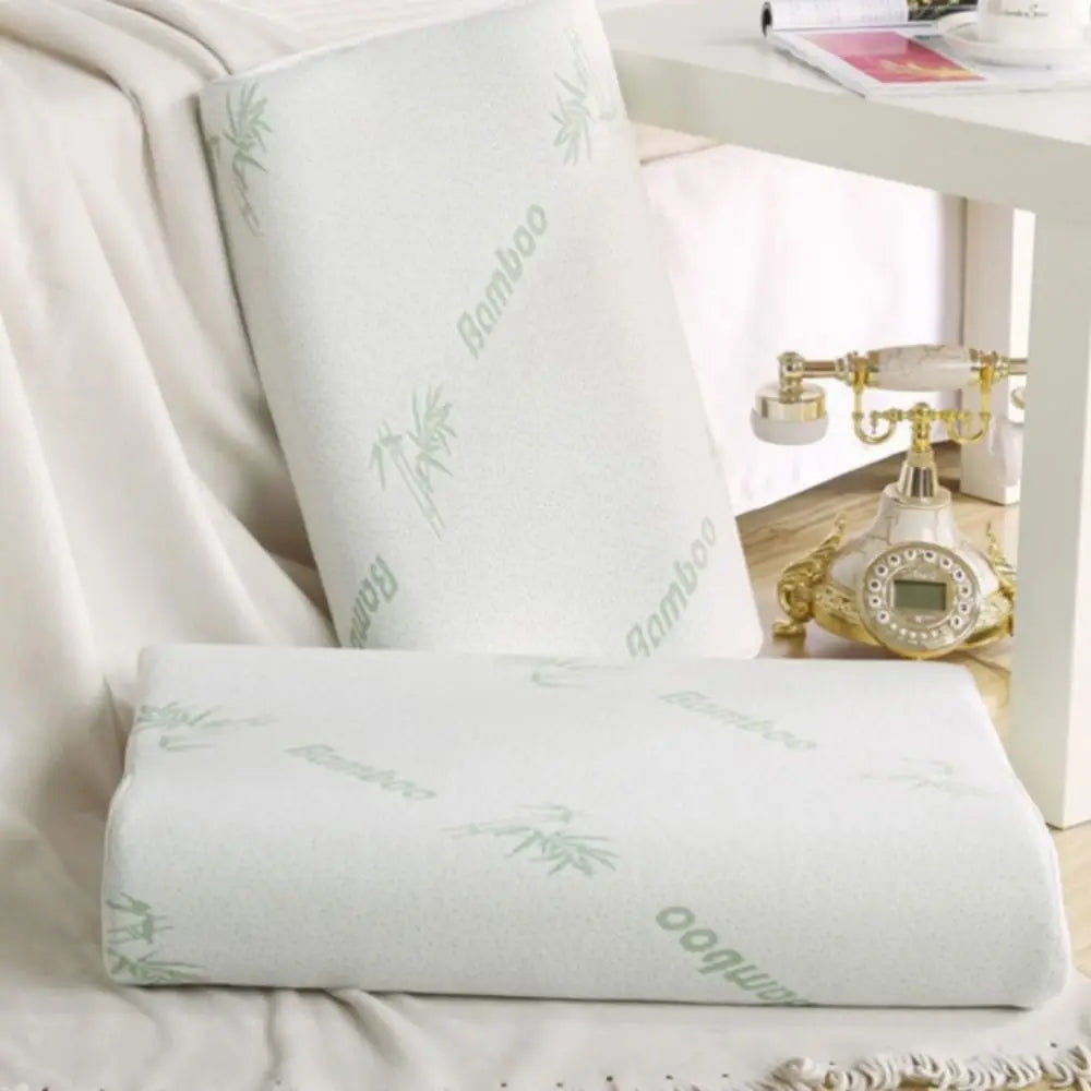 Bamboo Fiber Slow Rebound Memory Foam Pillow – Neck Support Memory Foam Pillow HIP
