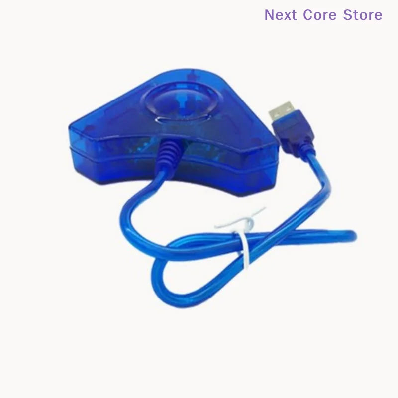 USB Dual Player PS2 to PC Controller Converter Adapter Game Controller Adapter HIP