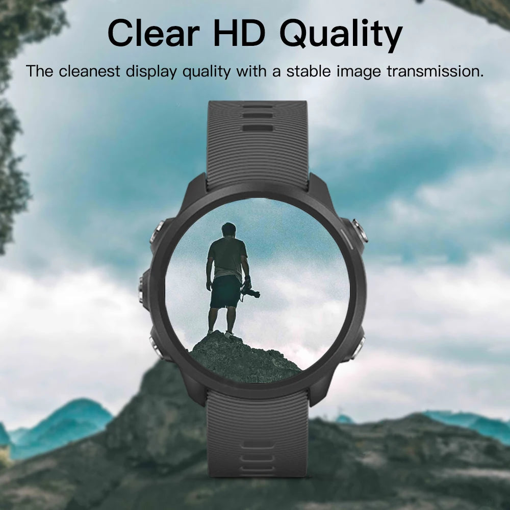 9H Tempered Glass Screen Protector for Garmin Forerunner Watch Screen Protector HIP