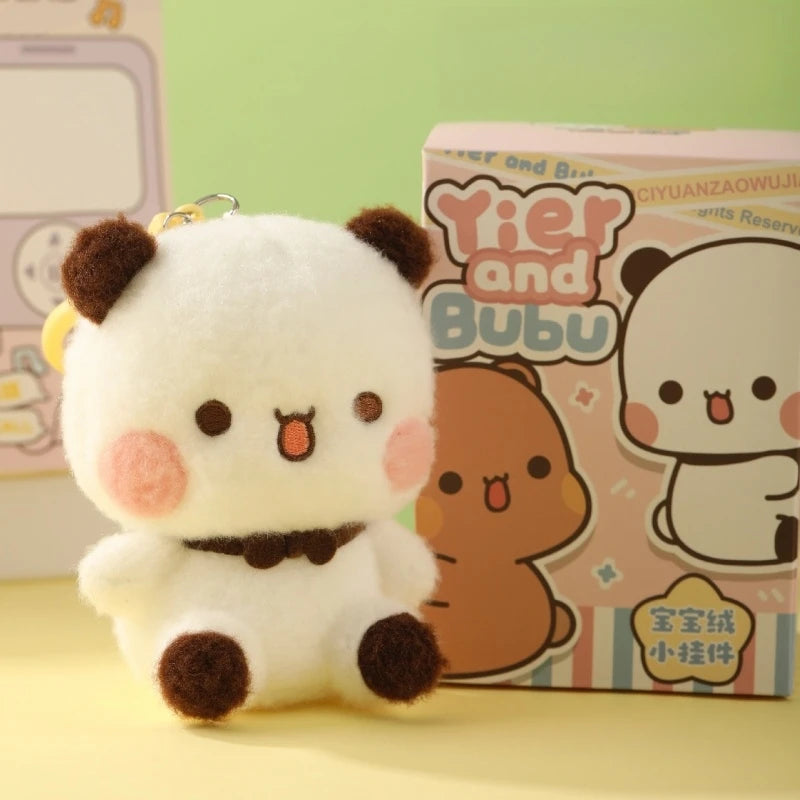 Bubu & Yier Panda Plush Pendant – Keychain & Backpack Charm Plush Pendant Charm HIP Yier