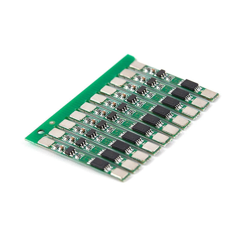 10-Pack 1S 3.7V 3A Li-ion BMS PCM Battery Protection Boards Battery Protection Board HIP OneSize