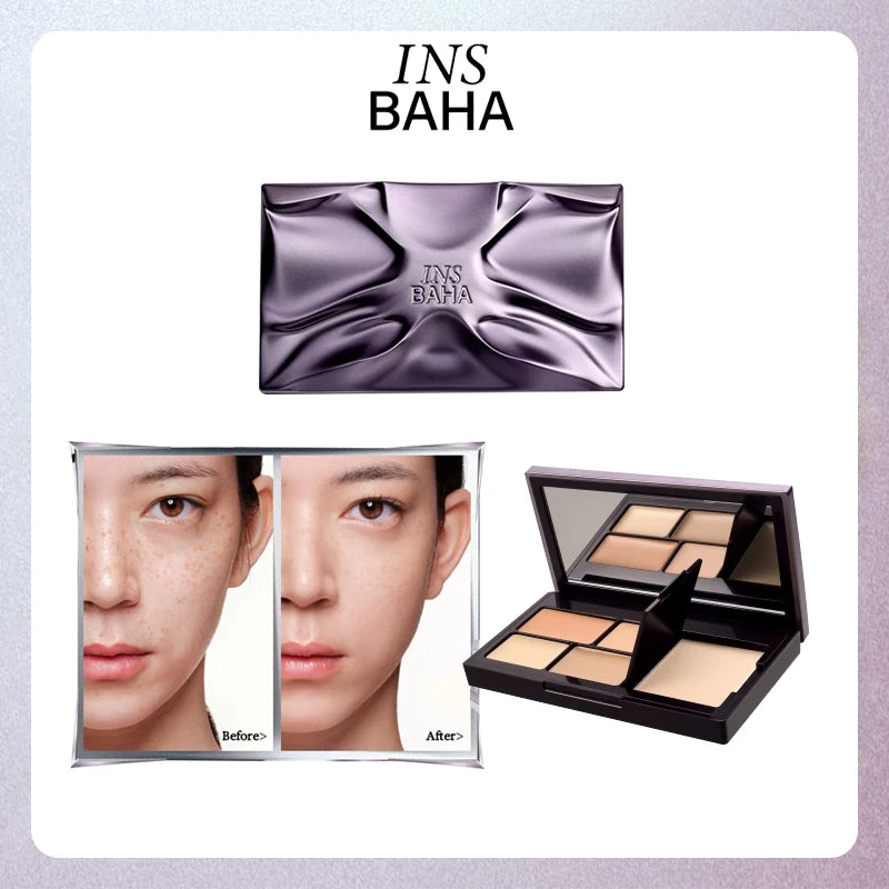 InsBAHA Rebel Concealer Palette – Salmon Shade Cream 10.4g Cream Concealer Palette HIP