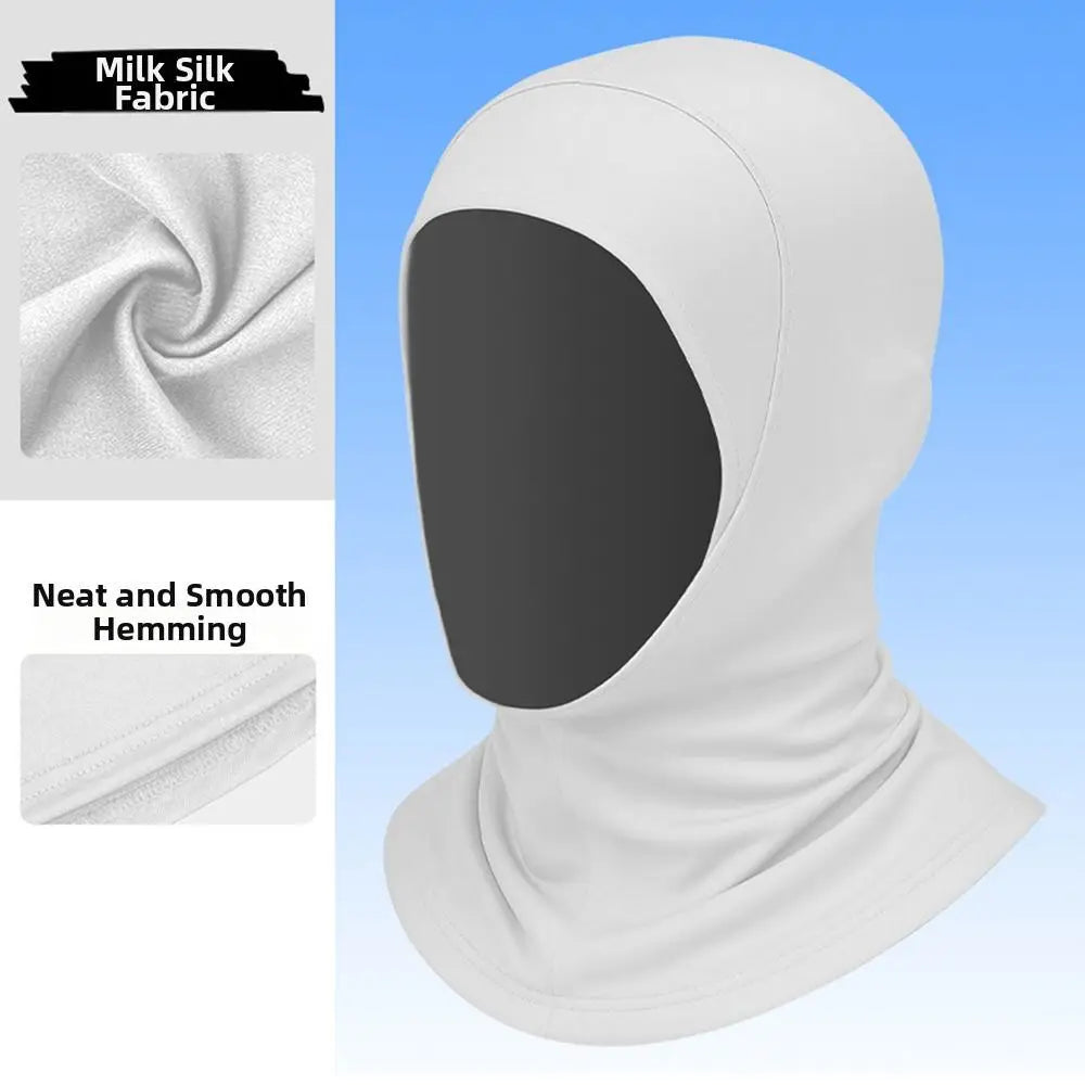 Ice Silk Women's Hijab Scarf – Lightweight Instant Turban Hijab Head Scarf HIP
