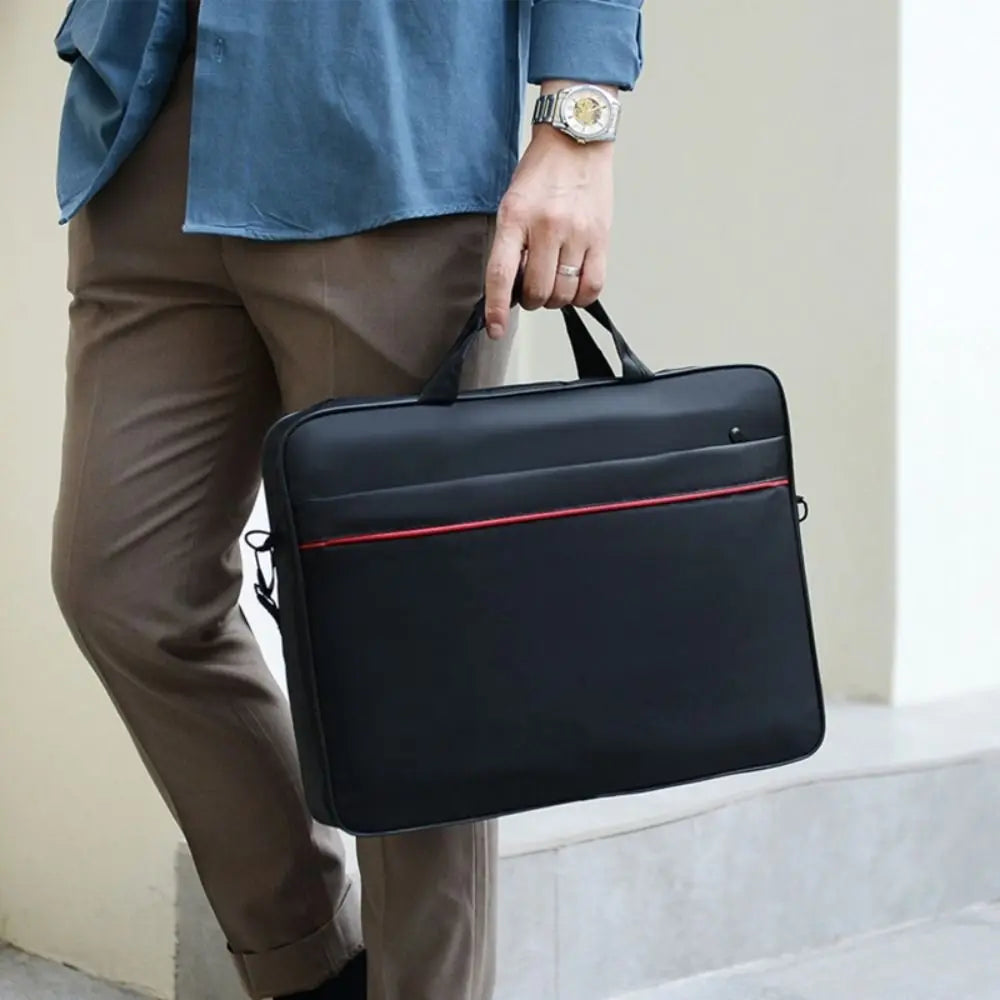15.6" Shockproof Laptop Shoulder Bag – Large Capacity Briefcase Laptop Shoulder Bag HIP
