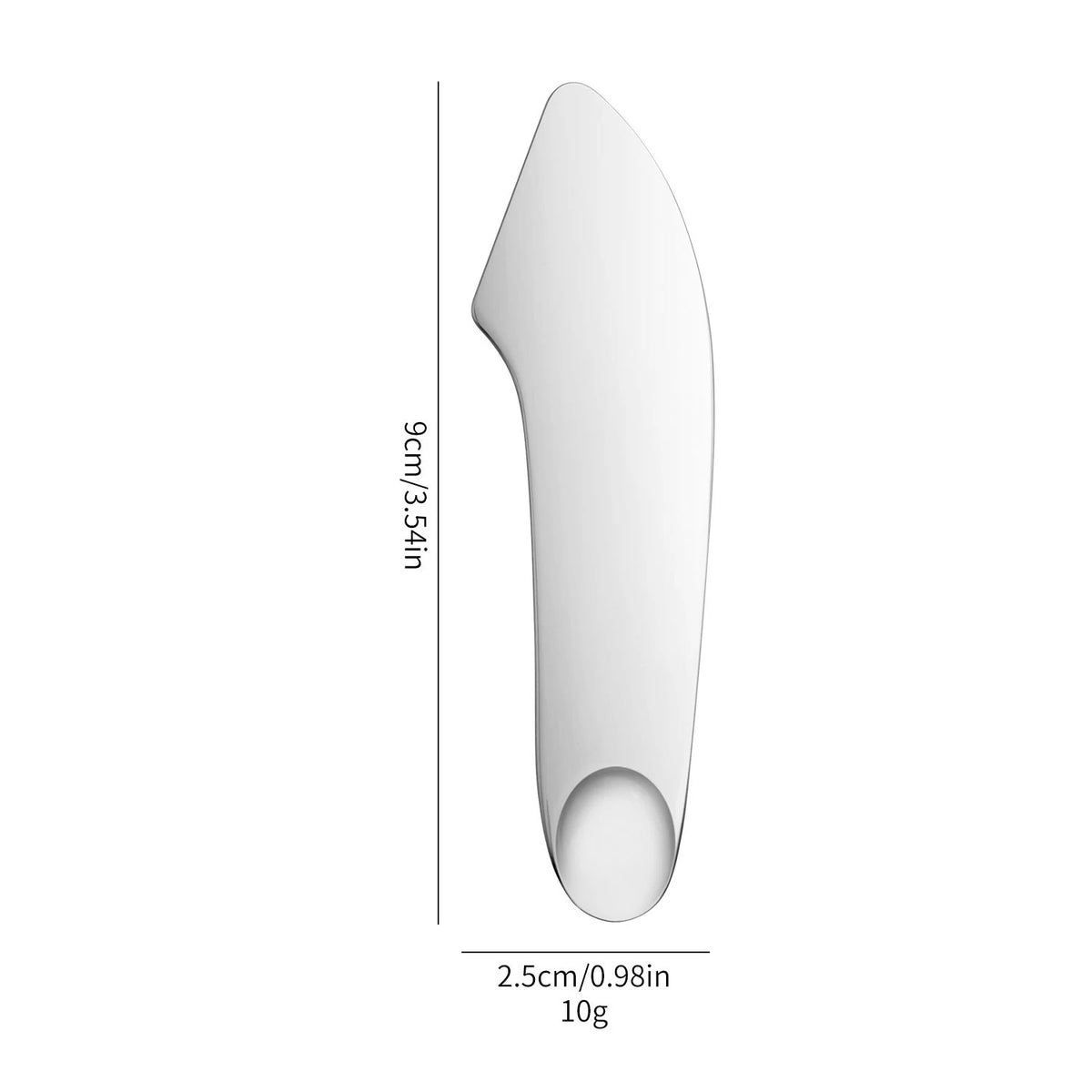 Stainless Steel Foundation Spatula Mask and Eye Cream Spoons Multi-functional Facial Scraping Metal Beauty & Skin Care Tools Set HIP Mirror Version-1pcs