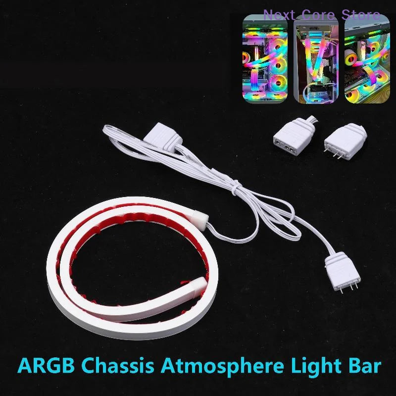 5V 3-Pin ARGB LED Light Bar with Controller – PC Case Strip ARGB LED Light Bar HIP