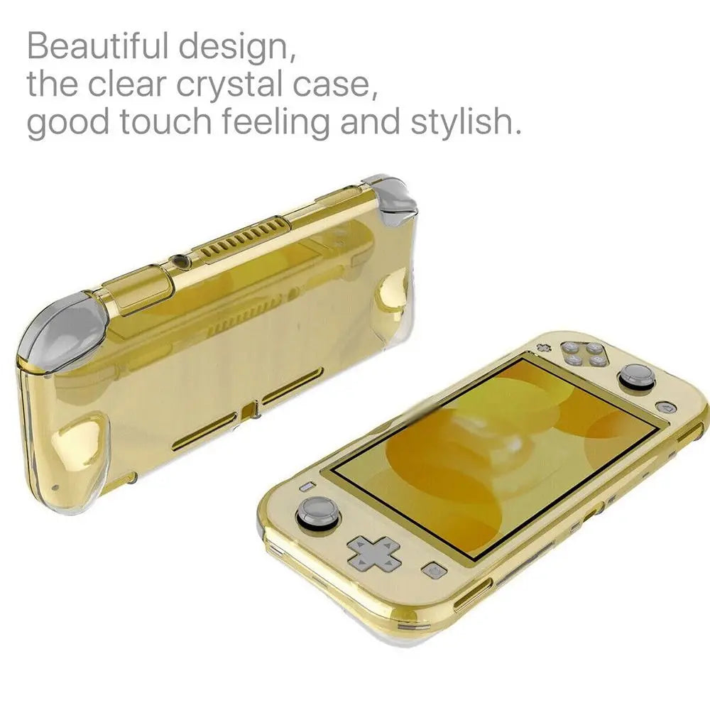 Clear Protective Case for Nintendo Switch Lite – Crystal Shell Console Protective Case HIP