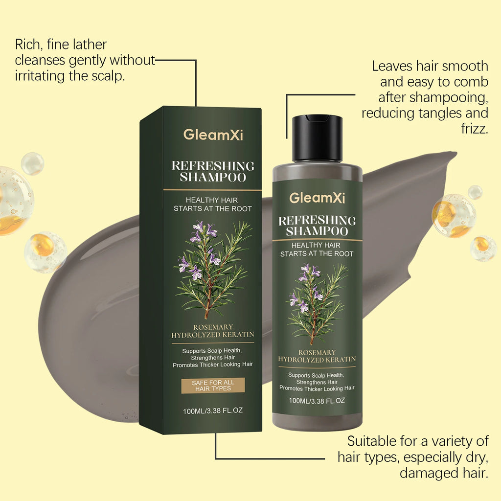 Rosemary Keratin Shampoo – Oil Control & Volumizing | 100ml Keratin Shampoo HIP