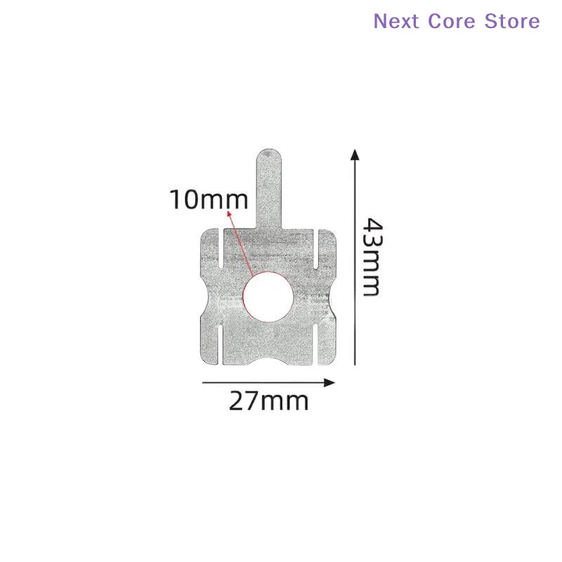 8-Pack Nickel Tabs for DIY 18650 Lithium Battery Pack Battery Nickel Tabs HIP