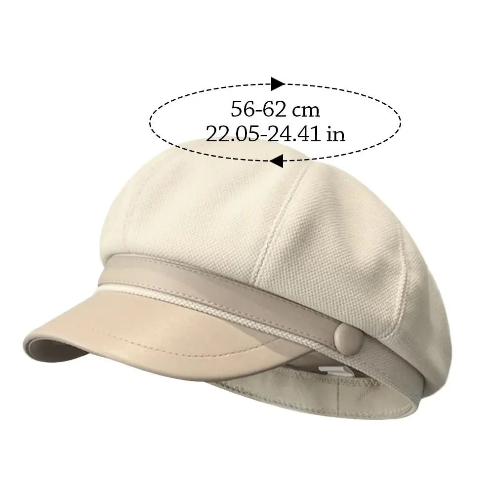 Women's Adjustable Winter Beret Hat – Vintage Painter Cap Women's Beret Hat HIP