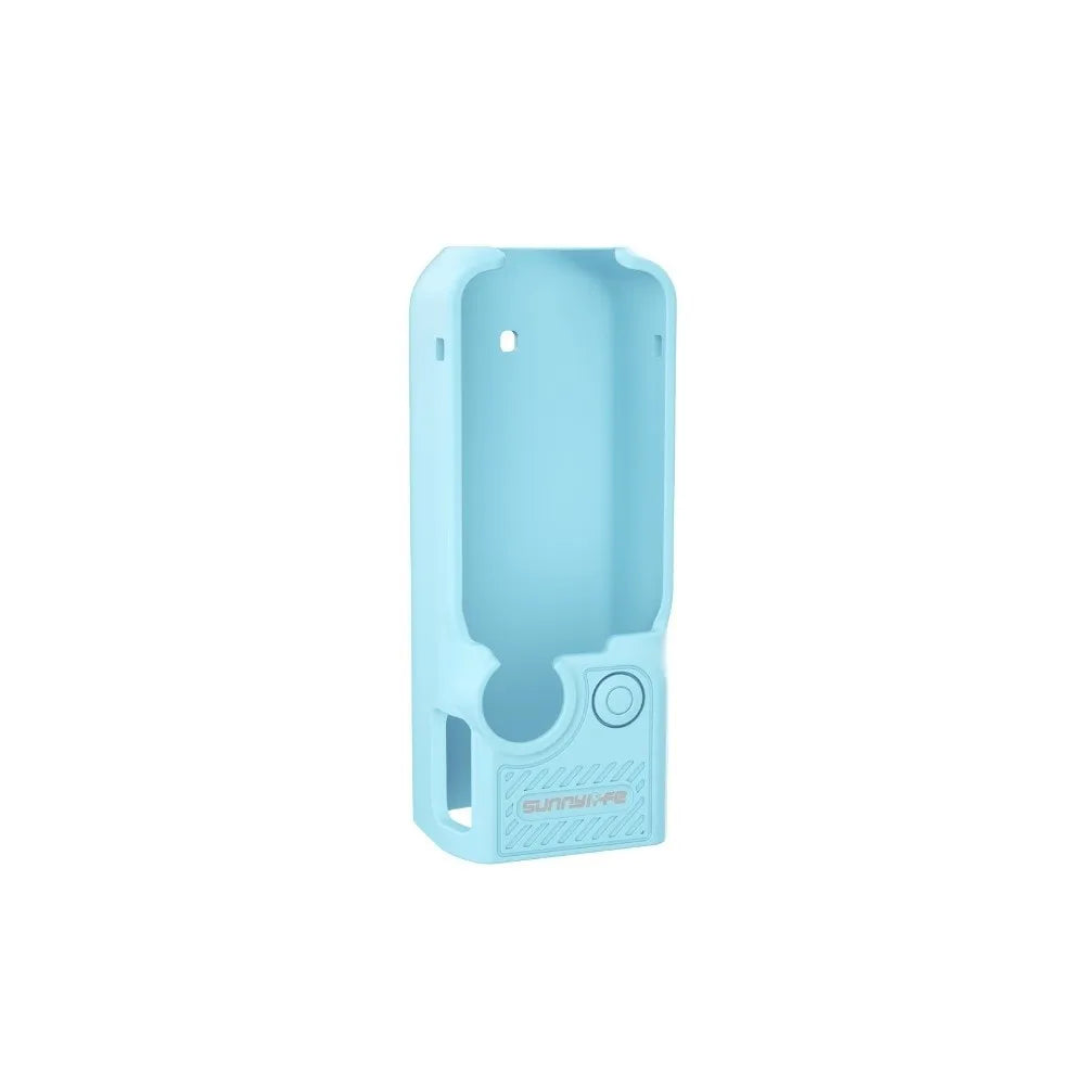 TPU Case for DJI Osmo Pocket 4P/4/3 – Anti-Scratch Body Cover Camera Protective Case HIP Blue