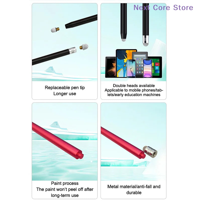 Dual Nib Mesh Fiber Capacitive Stylus Pen – Universal Capacitive Stylus Pen HIP