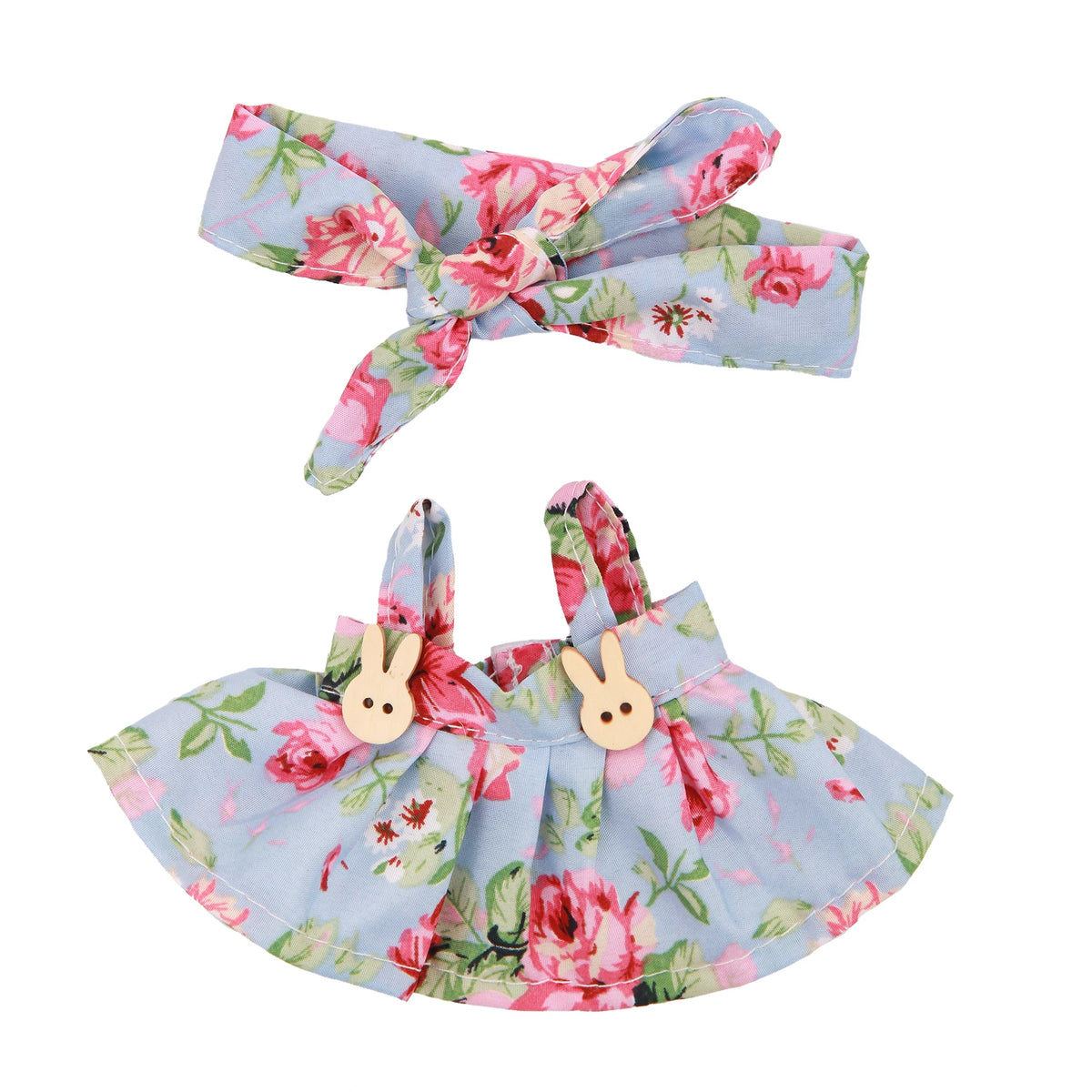 Plush Vinyl Face Labubu Doll Clothes Skirts Plush Bag Charm Little Clothes Hairband Girl Juguates&Doll Accessories Fashion Toys HIP xm2189