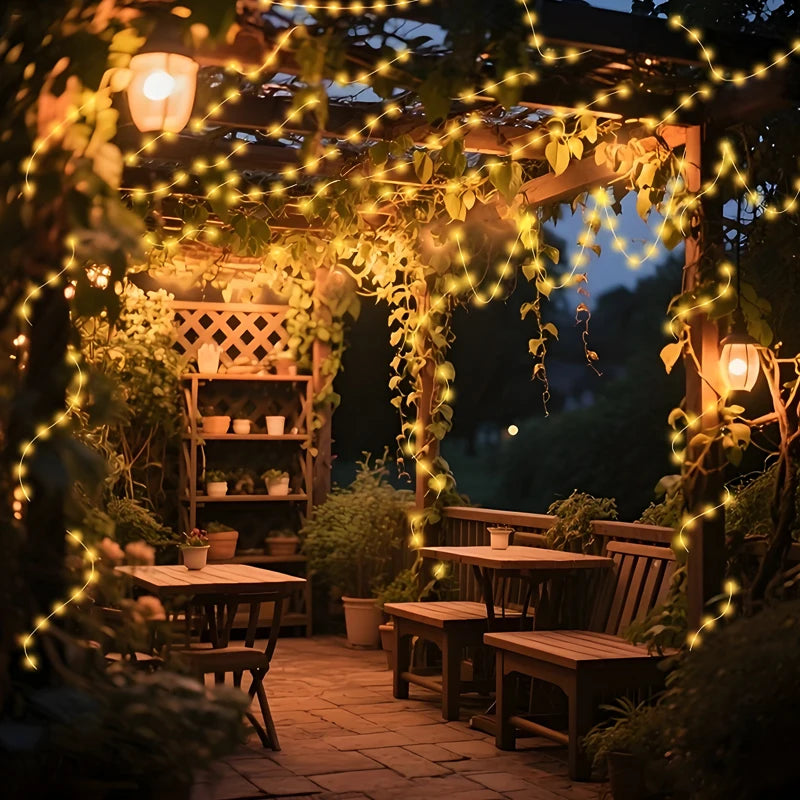 Solar LED String Lights – 8 Modes Waterproof Fairy Lights Solar String Lights HIP