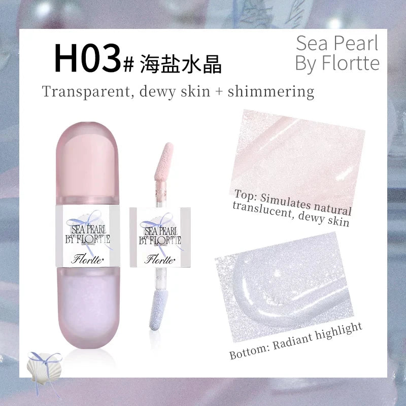 FLORTTE Double-Ended Liquid Highlighter & Contour Stick 4.6g Liquid Highlighter Contour HIP H03