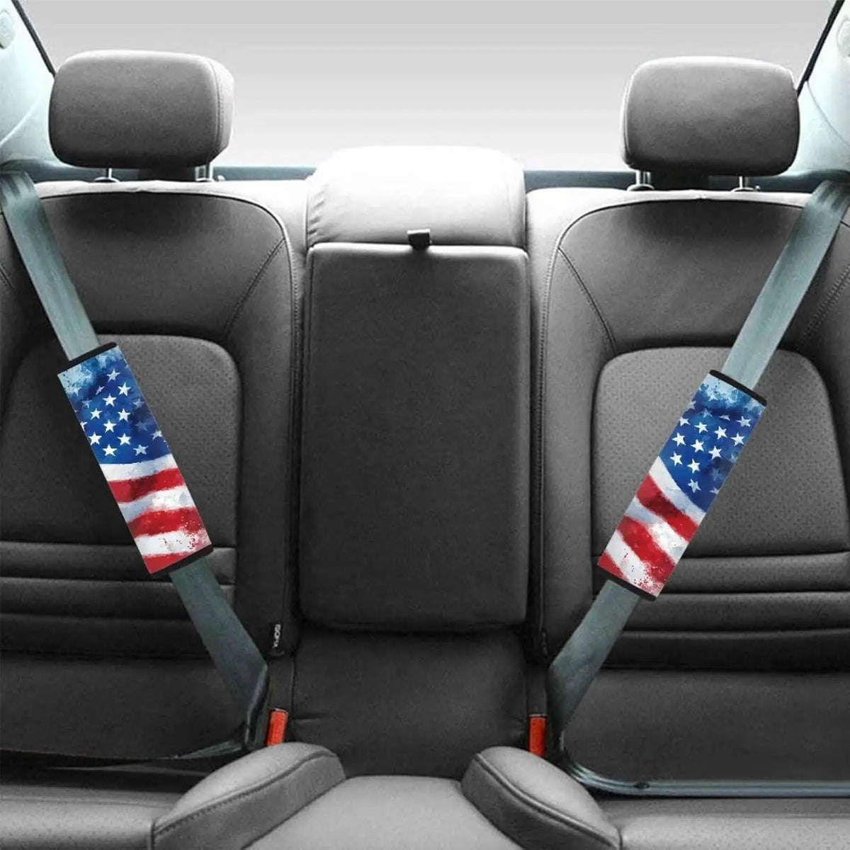 American Flag Seat Belt Shoulder Pad Covers – 2 Pack Seat Belt Cover HIP