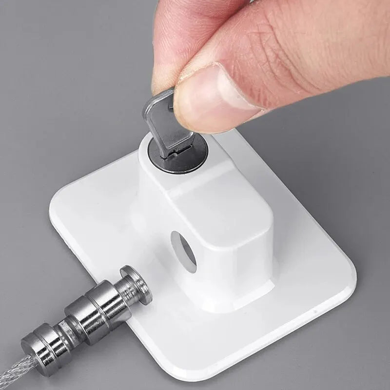 Child Safety Cable Lock for Cabinets, Fridge & Windows Child Safety Lock HIP