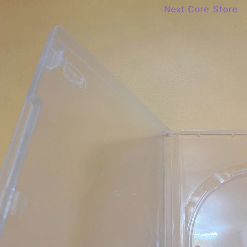 Transparent PP Plastic CD Case – Single Disc, Milky Clear CD Storage Case HIP