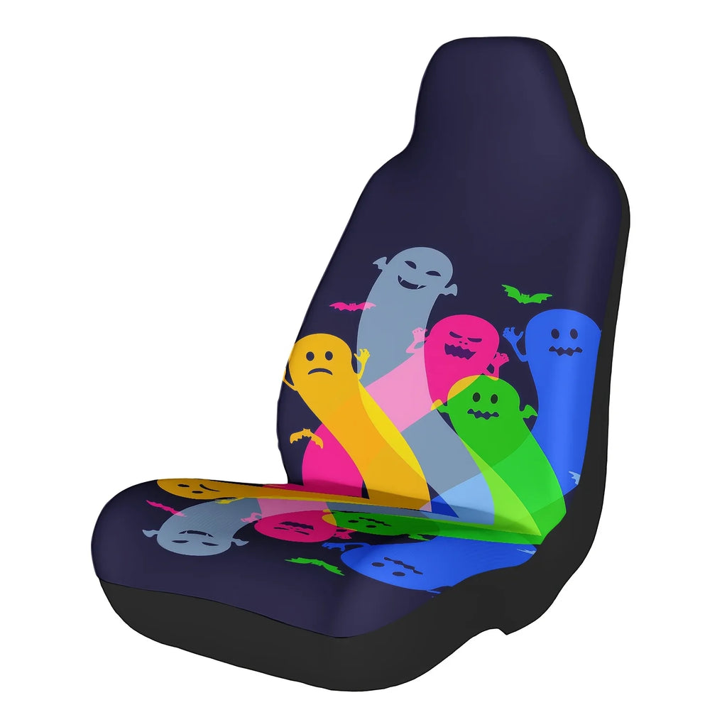 Ghost Night Sky Car Seat Cover – Easy Install, All Seasons Car Seat Cover HIP