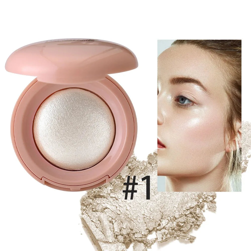 Highgloss Makeup Highlighter Smooth Mashed Potato Texture Highlight Pearlescent Contour Long-lasting Waterproof Body Highlight HIP 01