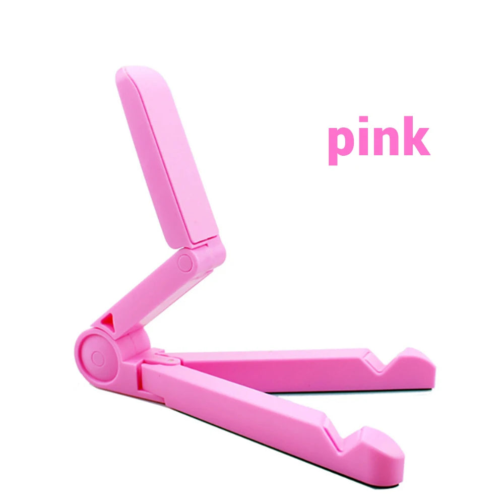 Foldable Tablet & Phone Stand – Universal Adjustable Holder Tablet Phone Stand HIP Pink