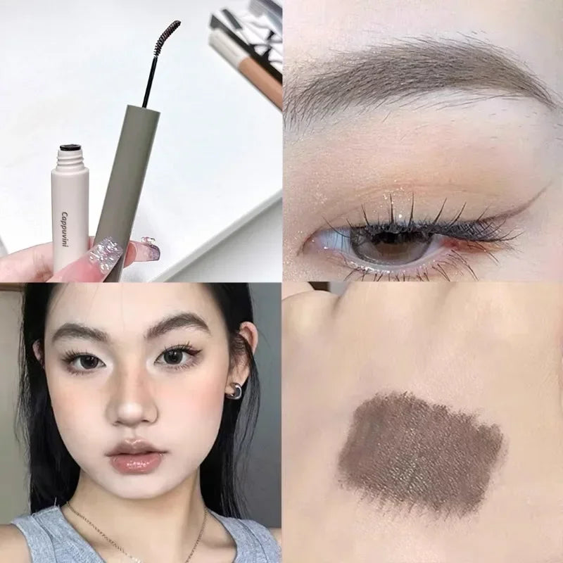 Natural Eyebrow Enhancer Dye Gel Tint Set Waterproof Long Lasting Quick Dry Dyeing Brow Tattoo Tinted Cream Brow Makeup Cosmetic HIP 01